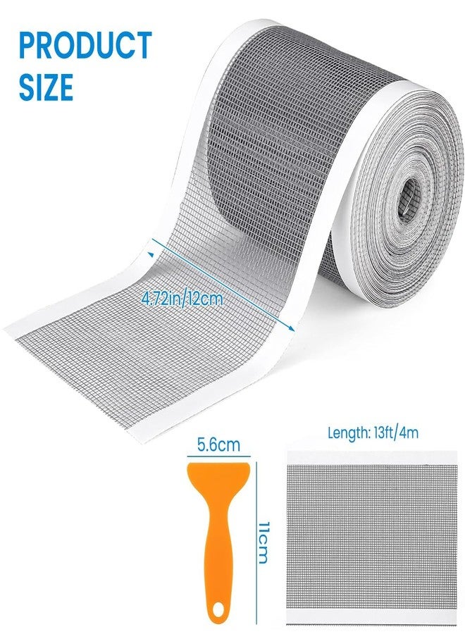 HUBTURE 1 Roll Kitchen Sink Strainer Disposable Hair Catcher Shower Drain Mesh Stickers, Cuttable PVC Mesh, DIY Shower Drain Cover Hair Catcher for Any Length, 13 Foot Hair Stopper 4.72 Inch Width - Image 2